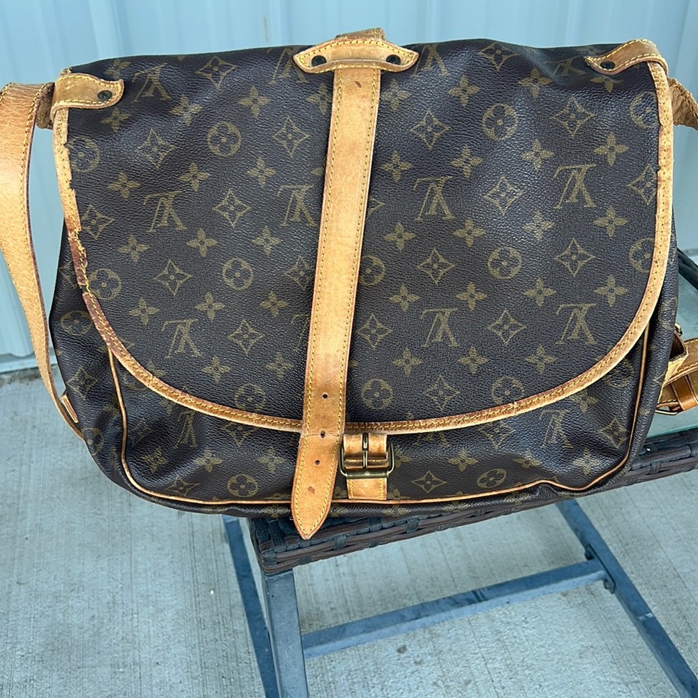 Damaged Louis Vuitton bag